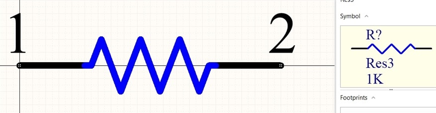 custom resistor symbol