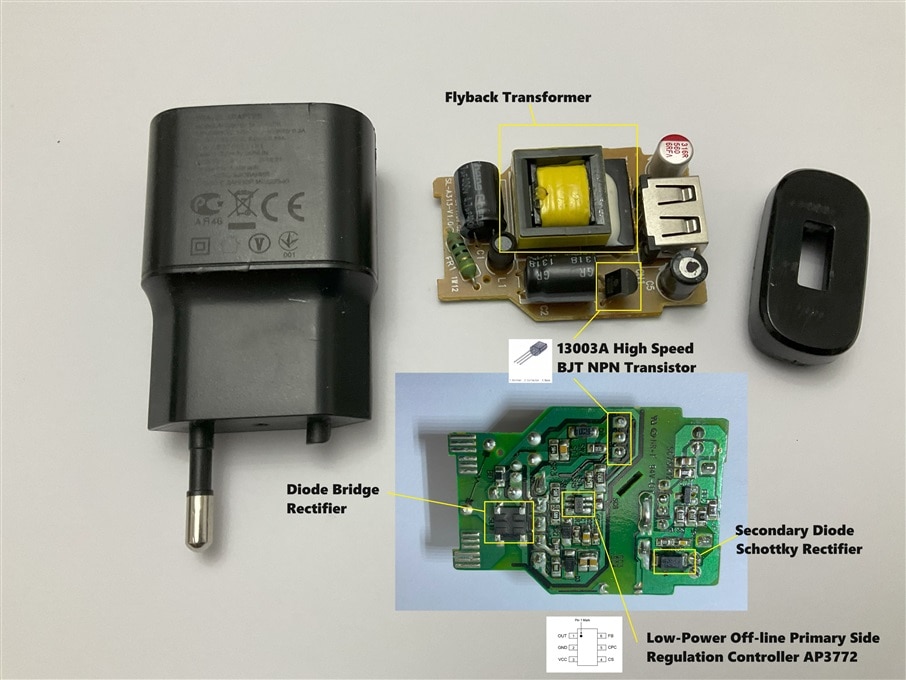 Small LG Mobile Phone Charger Power Supply
