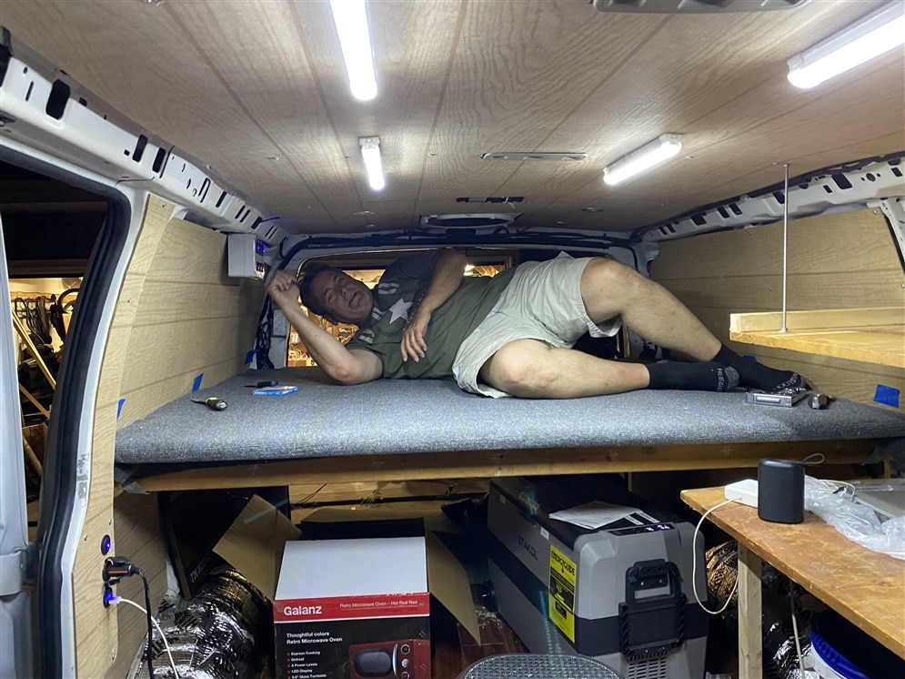 Building a custom Camper Van present for my dad - element14 Community